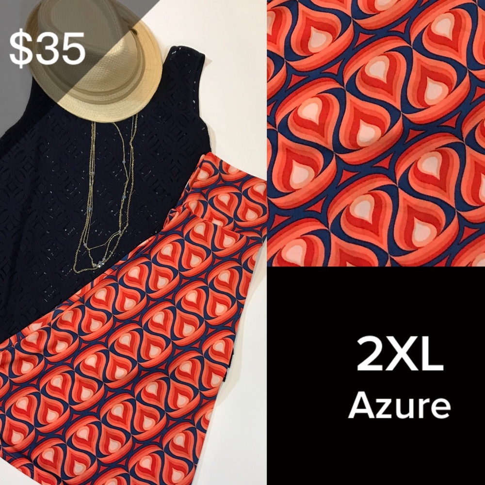 Lularoe Azure Skirt